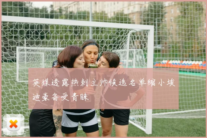 英媒透露热刺主帅候选名单缩小埃迪豪备受青睐