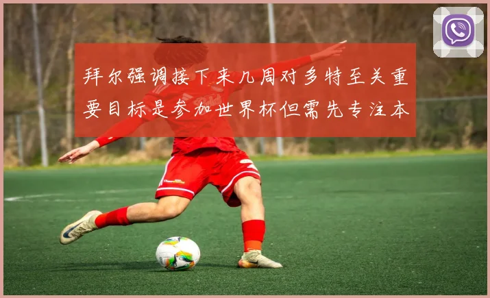 拜尔强调接下来几周对多特至关重要目标是参加世界杯但需先专注本赛季表现